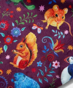 Joe Browns Merry And Wild Velvet Hot Water Bottle-Women Novelty Gifts|Stocking Fillers