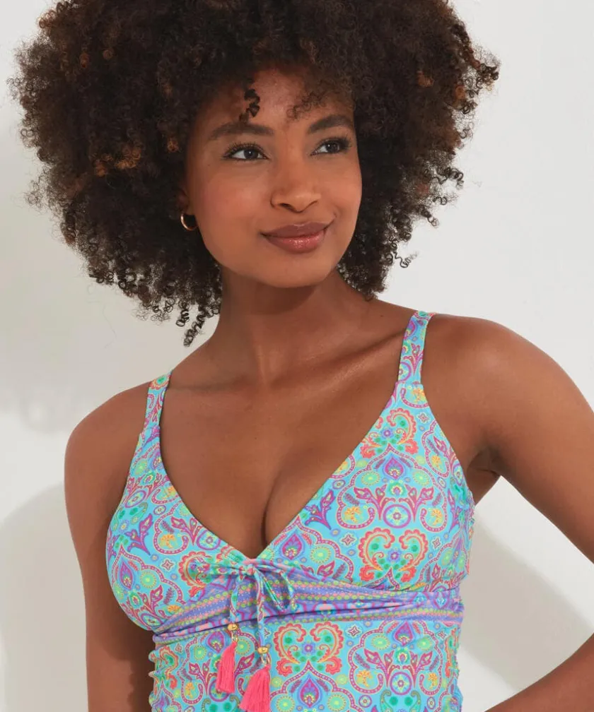 Joe Browns Paradise Cove Tankini Top-Women Swimwear