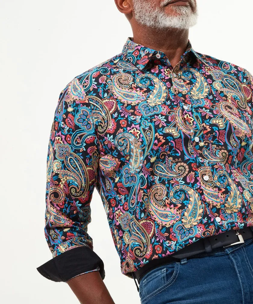Joe Browns Party Paisley Shirt- Shirts