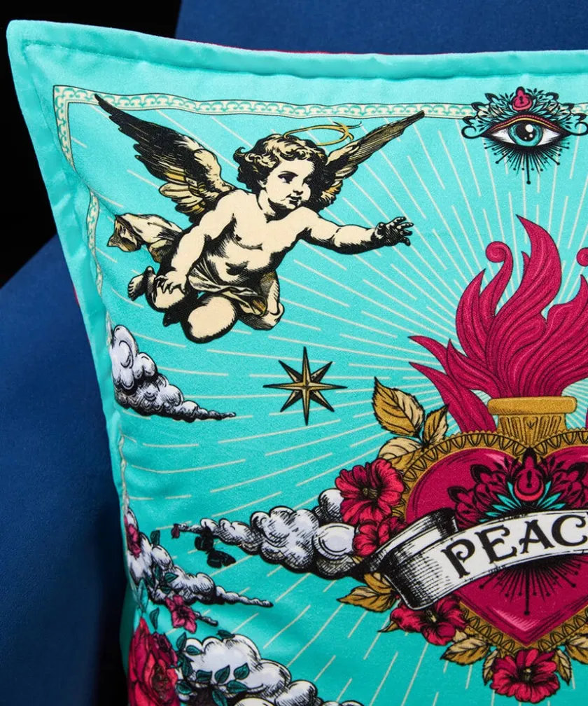 Joe Browns Peace And Divinity Reversible Cushion- Floral Décor|Cushions & Throws