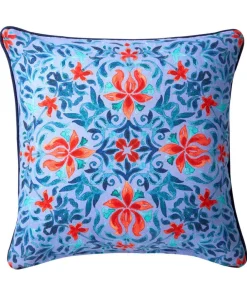 Joe Browns Peaceful Pergola Scene Reversible Cushion- Floral Décor|Animal Décor