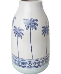 Joe Browns Perfect Palms Ceramic Vase- Floral Décor|Home Accessories