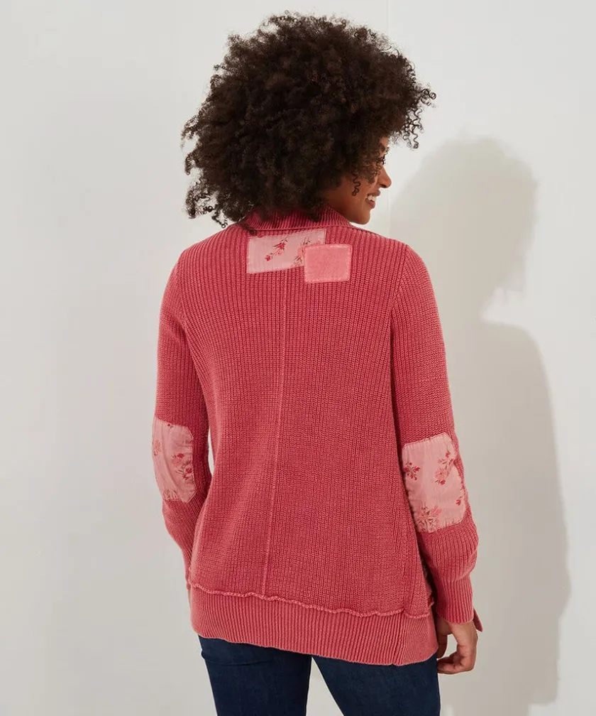 Joe Browns Perfect Patchwork Cardigan-Women Knitwear & Cardigans