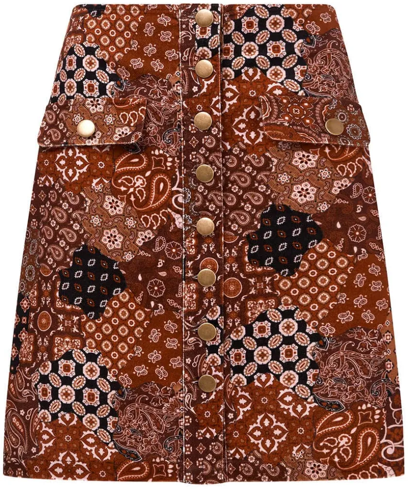 Joe Browns Perfect Patchwork Skirt-Women Skirts