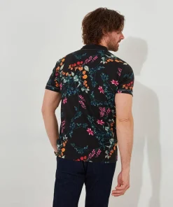 Joe Browns Perfect Print Polo Shirt- Polo Shirts|T-Shirts & Tops