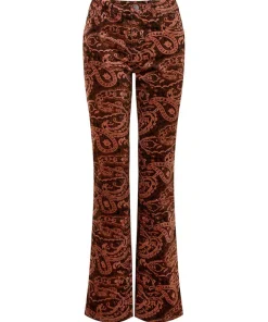 Joe Browns Perfectly Paisley Printed Moleskin Trousers-Women Jeans & Trousers