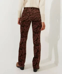 Joe Browns Perfectly Paisley Printed Moleskin Trousers-Women Jeans & Trousers