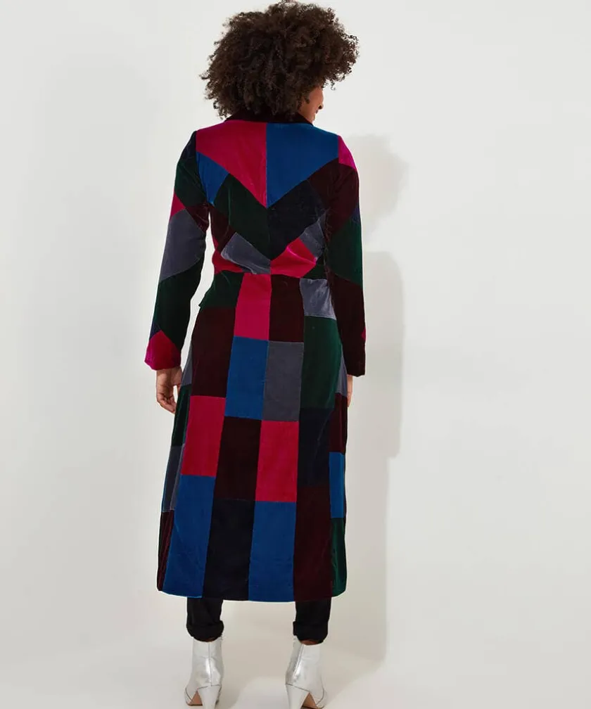 Joe Browns Perfectly Patchwork Coat-Women Women's Clothing|Coats & Jackets
