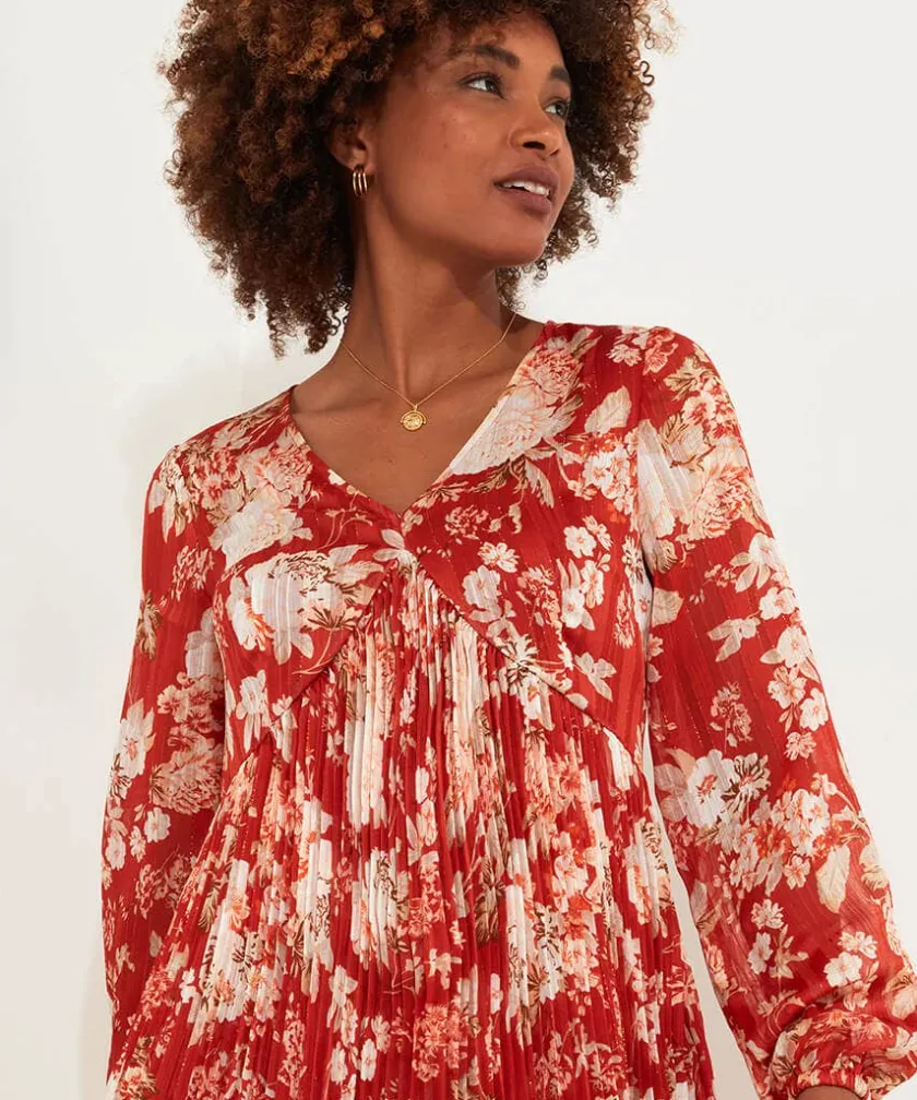 Joe Browns Perfectly Plisse Tunic-Women Tops, Tunics & Blouses|Dresses