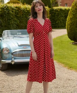 Joe Browns Perfectly Polka Dress-Women Dresses
