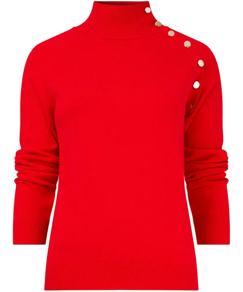 Joe Browns Poppy High Neck Jumper-Women Women's Clothing|Knitwear & Cardigans