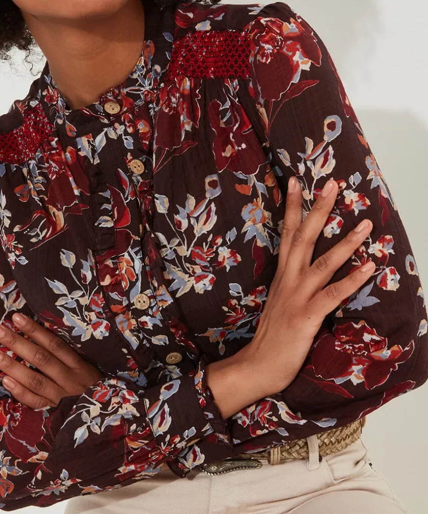 Joe Browns Prettiest Floral Blouse And Cami-Women Tops, Tunics & Blouses