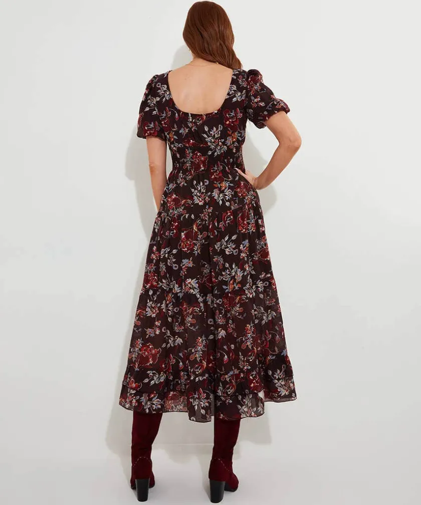 Joe Browns Prettiest Floral Dress-Women Dresses