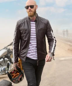 Joe Browns Racer Leather Jacket- Leather Jackets|Coats & Jackets