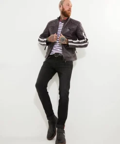 Joe Browns Racer Leather Jacket- Leather Jackets|Coats & Jackets