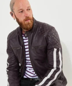 Joe Browns Racer Leather Jacket- Leather Jackets|Coats & Jackets