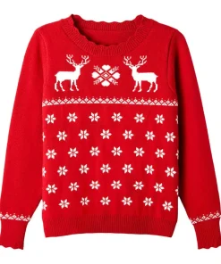 Joe Browns Retro Reindeer Jumper-Women Women's Clothing|Novelty Gifts