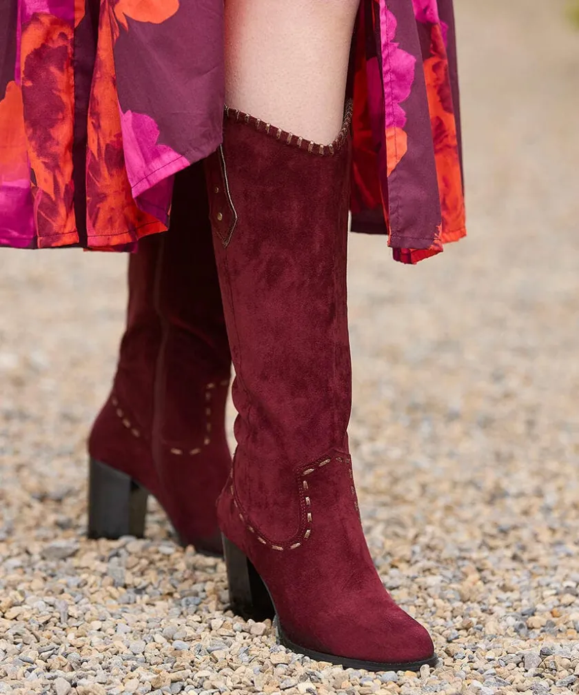 Joe Browns Revelry Whip Stitch Boots-Women Matching Shoes & Bags|Heels