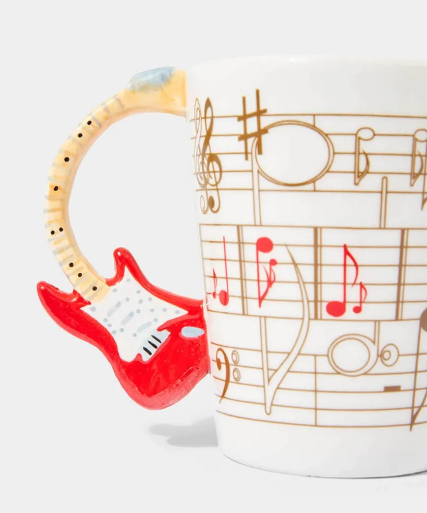 Joe Browns Rhythm N Blues Guitar Mug-Women Men's Clothing|Stocking Fillers