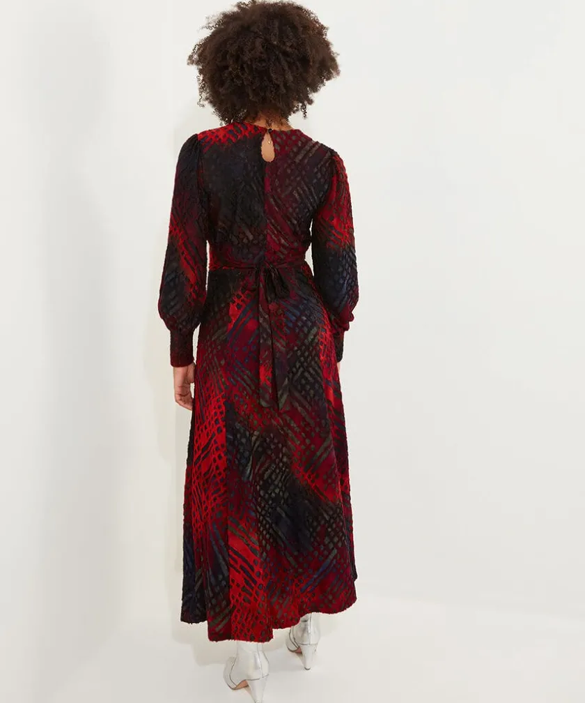 Joe Browns Rita Striking Devore Dress-Women Women's Clothing|Dresses