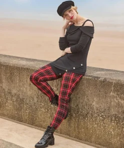 Joe Browns Rocker Check Trousers-Women Jeans & Trousers