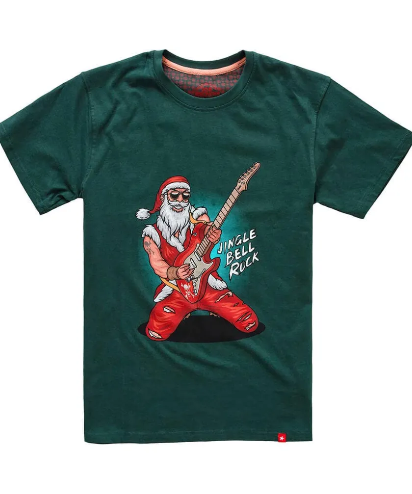 Joe Browns Rockin Santa Tee- Men's Clothing|Novelty Gifts