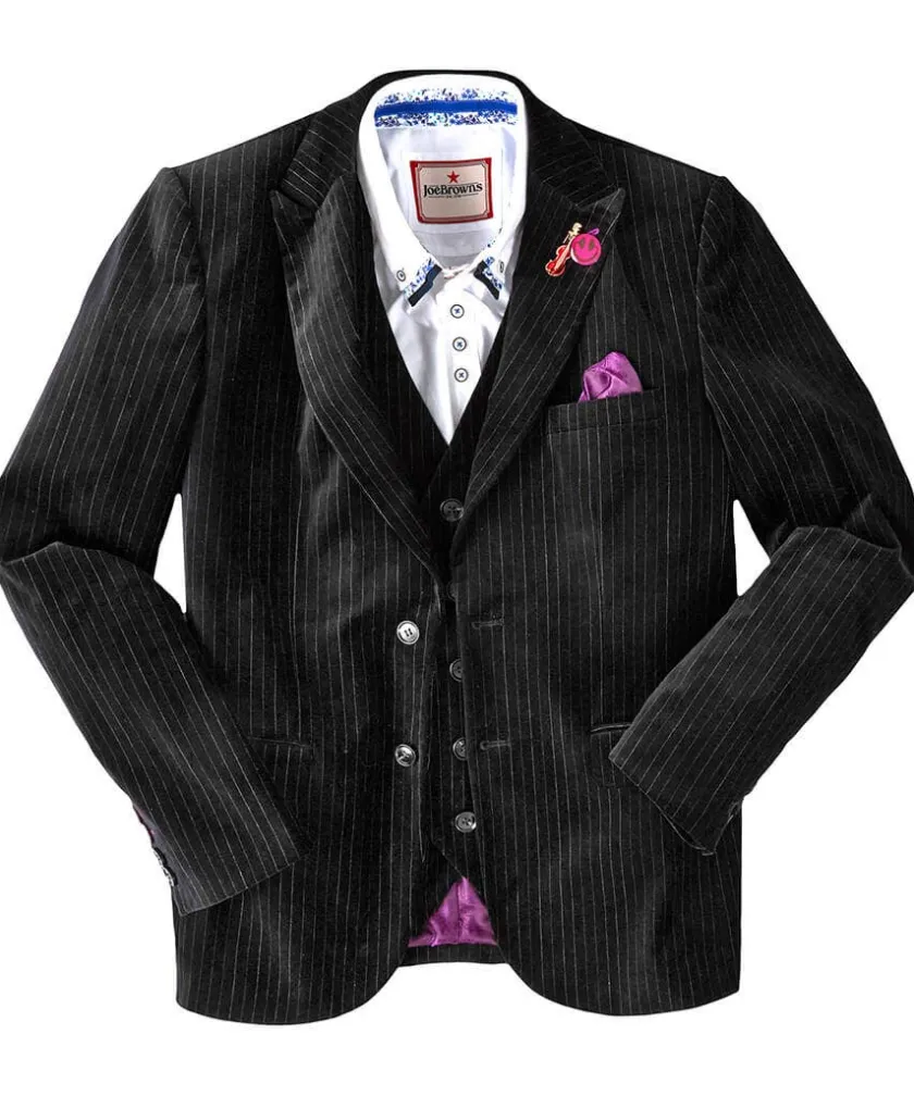 Joe Browns Rockstar Velvet Blazer- Men's Clothing|Coats & Jackets