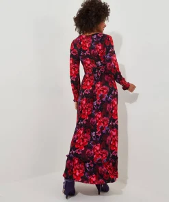 Joe Browns Romantic Florals Jersey Dress-Women Petite Collection|Dresses