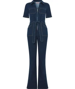 Joe Browns Roxie Denim Jumpsuit-Women Denim Styles|Petite Collection