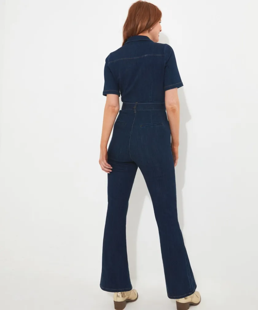 Joe Browns Roxie Denim Jumpsuit-Women Denim Styles|Petite Collection