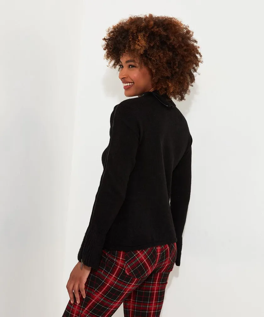 Joe Browns Roxie Zip Jumper-Women Knitwear & Cardigans
