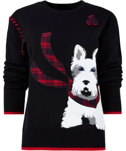 Joe Browns Scottie Jumper-Women Women's Clothing|Knitwear & Cardigans