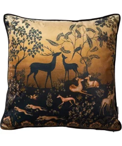 Joe Browns Secret Forest Reversible Cushion- Floral Décor|Animal Décor