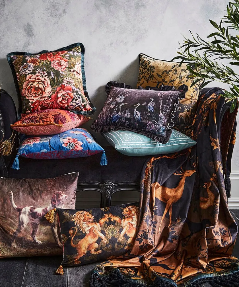 Joe Browns Secret Forest Reversible Throw- Animal Décor|Cushions & Throws