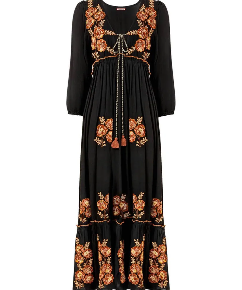 Joe Browns Sensational Embroidered Boho Dress-Women Dresses