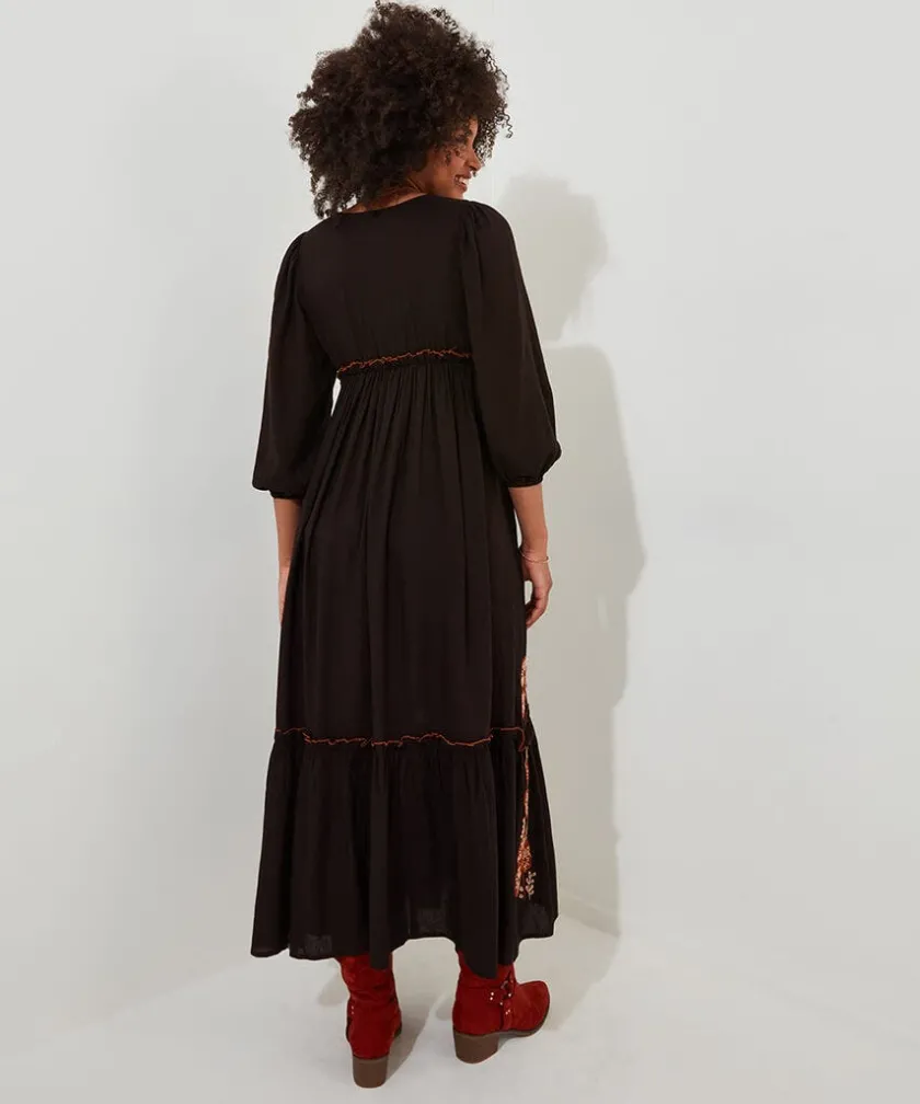 Joe Browns Sensational Embroidered Boho Dress-Women Dresses
