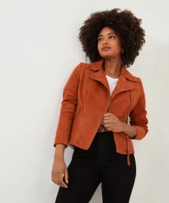 Joe Browns Sensational Suede Jacket-Women Leather Jackets|Coats & Jackets