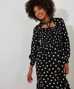 Joe Browns Serena Spot Dress-Women Dresses