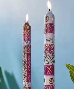 Joe Browns Set Of 2 Hand Painted Dinner Candles- Home Accessories|Candles & Candle Holders