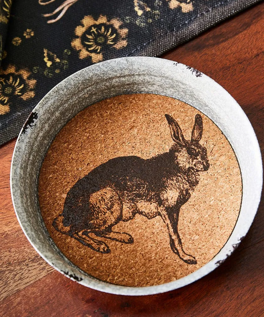 Joe Browns Set Of 4 Heritage Hare Coasters- Kitchenware & Dining|Animal Décor