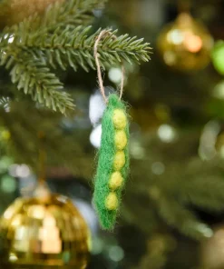Joe Browns Set Of 4 Very Veggie Hanging Christmas Decorations- Home Accessories|Christmas Homeware
