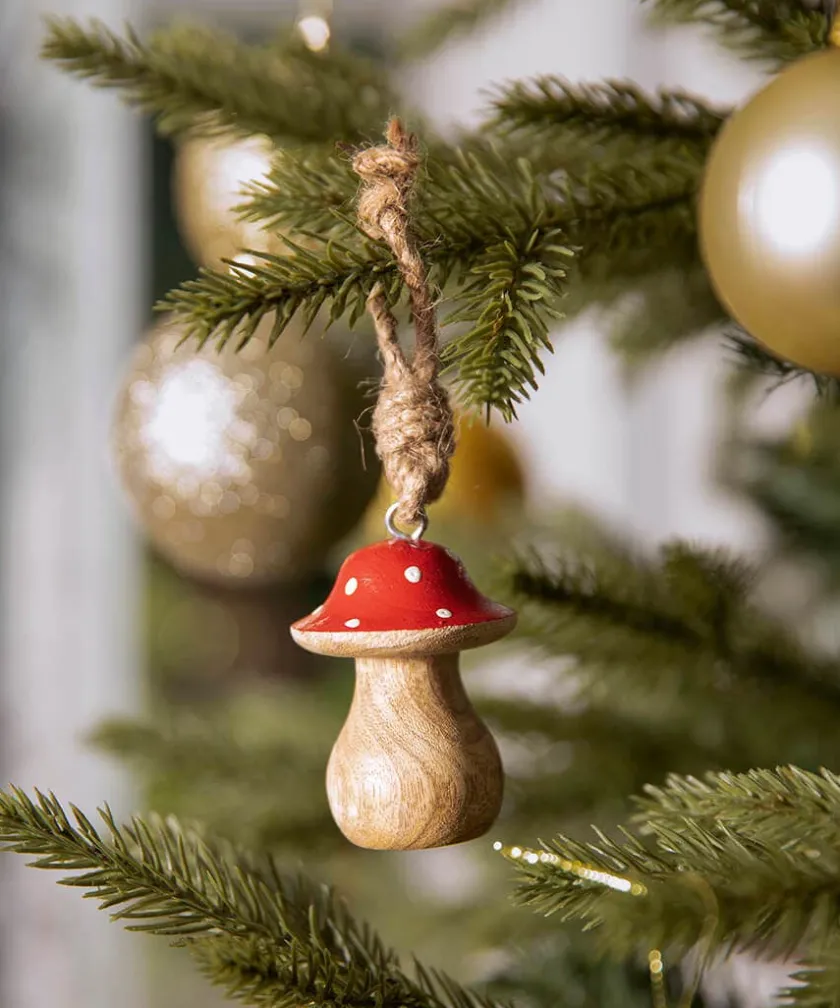 Joe Browns Set Of 2 Woodland Winter Hanging Christmas Decorations- Home Accessories|Christmas Homeware