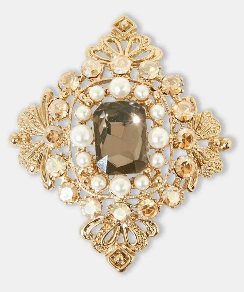 Joe Browns Shimmering In Vintage Brooch Set-Women Gifts|Accessories & Jewellery