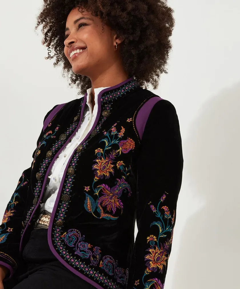 Joe Browns Show Stopper Embroidered Boutique Jacket-Women Blazers|Boutique Collection