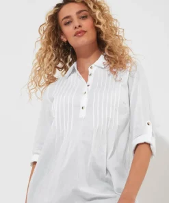 Joe Browns Simon's Summer Longline Blouse-Women Tops, Tunics & Blouses
