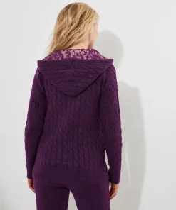 Joe Browns Sloe Joes Knitted Cable Zip Up Cardigan-Women Women's Clothing|Loungewear & Pyjamas