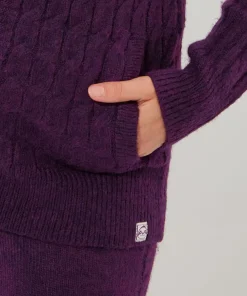 Joe Browns Sloe Joes Knitted Cable Zip Up Cardigan-Women Women's Clothing|Loungewear & Pyjamas