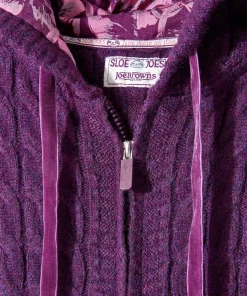 Joe Browns Sloe Joes Knitted Cable Zip Up Cardigan-Women Women's Clothing|Loungewear & Pyjamas