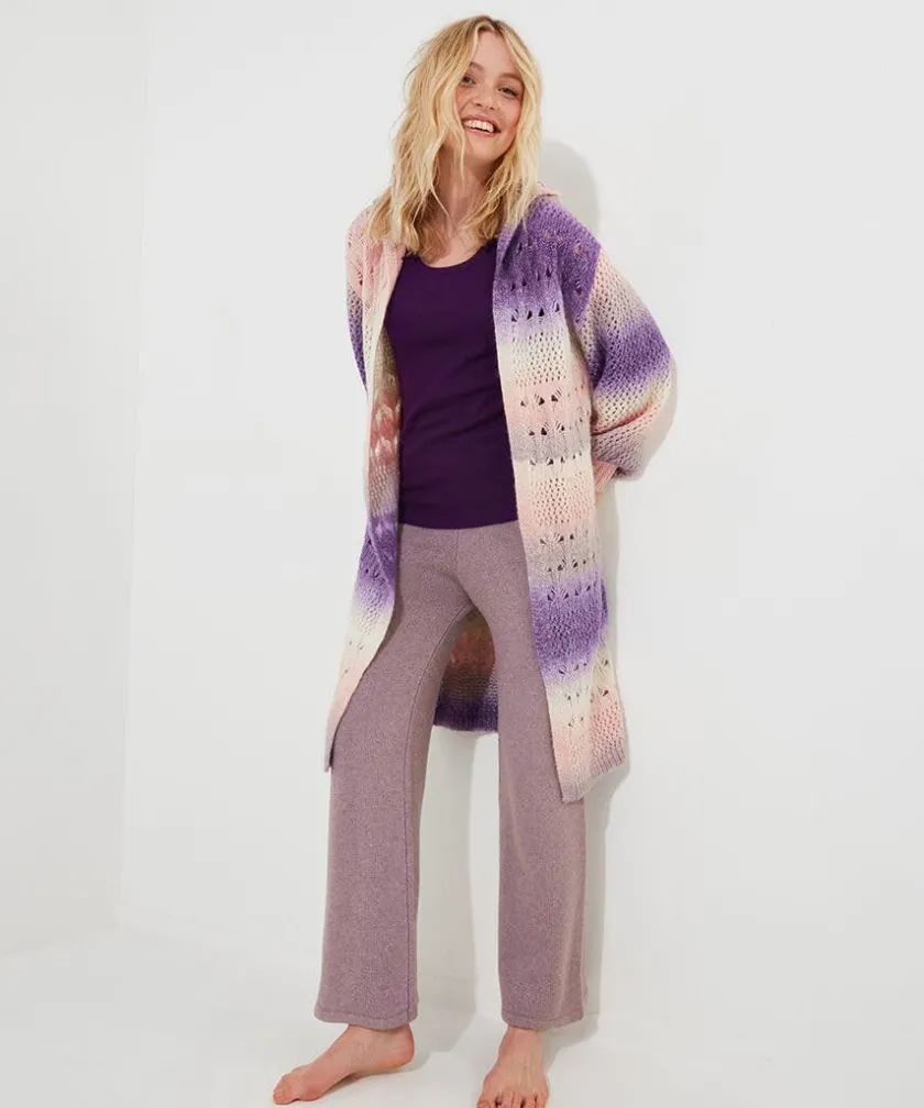 Joe Browns Sloe Joes Ombre Cosy Longline Cardigan-Women Women's Clothing|Loungewear & Pyjamas