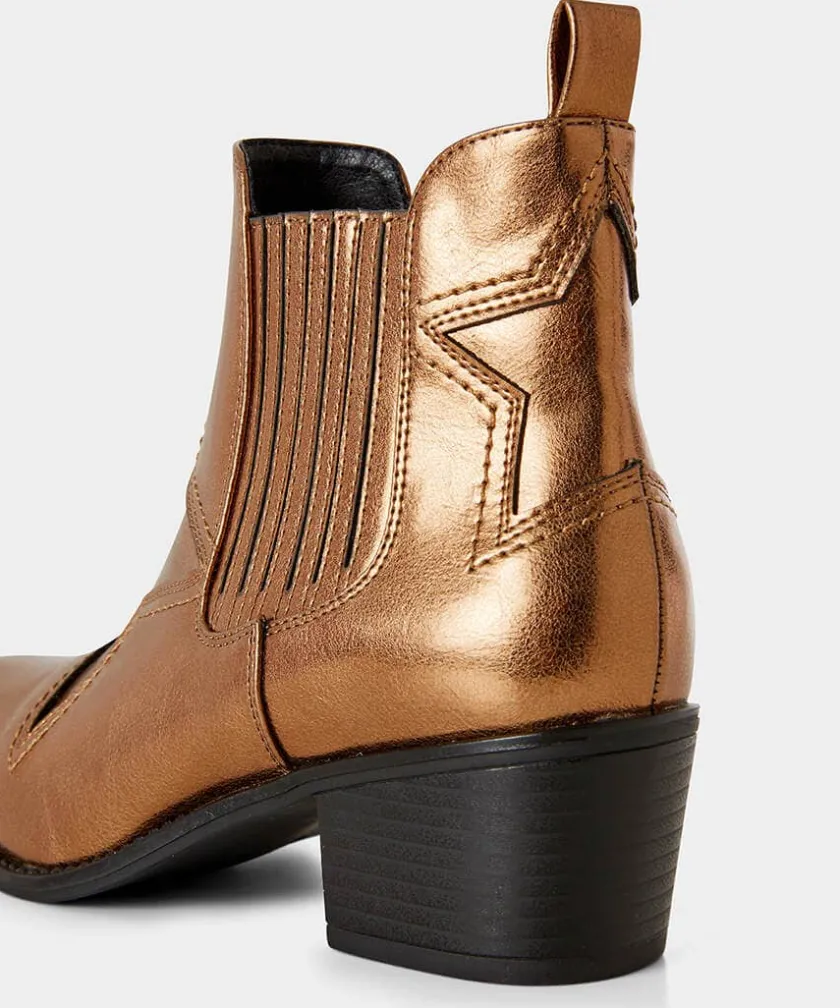 Joe Browns Star Gazer Western Boots-Women Matching Shoes & Bags|Ankle Boots